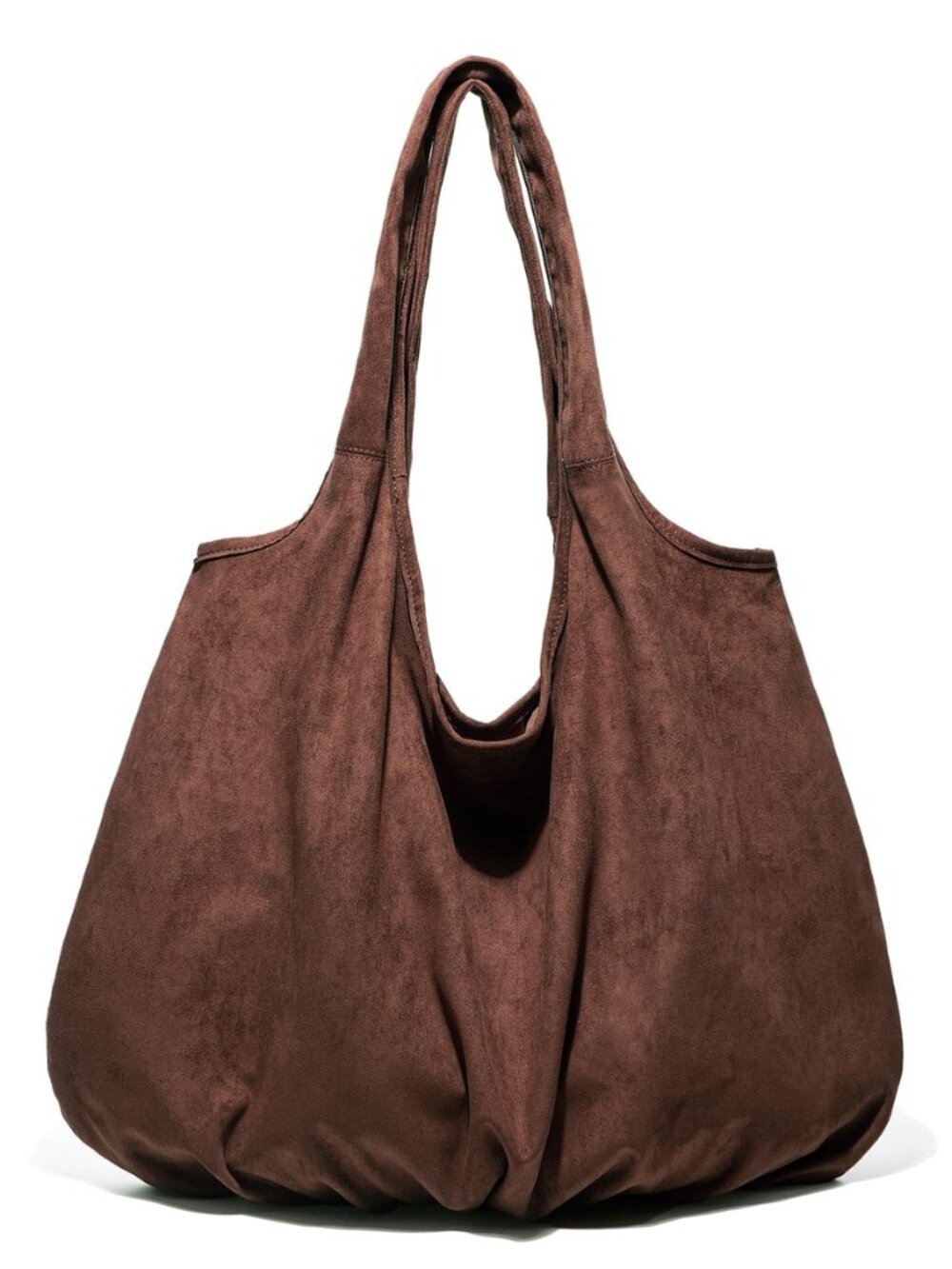 Slouchy Suede Hobo Bags for Women Large Shoulder Bag Handbags Chic Tote Purse